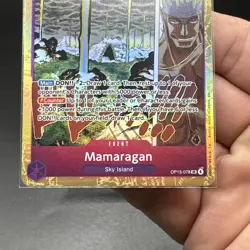 One Piece TCG Mamaragan OP15-078 Super Rare English SR PRERELEASE 🔥🔥 - Image 3