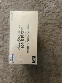One Piece TCG EB-02 English Anime 25th Collection Booster Box, New with Seal - Image 4