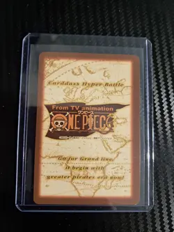 BANDAI One Piece Hyper Battle LUFFY CREW HOLO FOIL TRUE 1ST SET C489 VINTAGE - Image 2