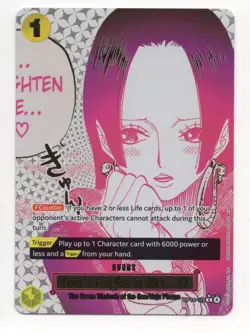One Piece: The Azure Sea's Seven *Foil* You'll Frighten Me... (Alternate Art) - Image 1