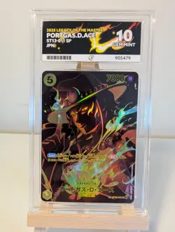 Portgas D Ace ST13-011 SP One Piece JPN Legacy of the Master ACE 10 Perfect 10s - Image 1