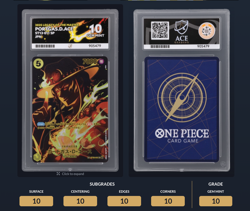 Portgas D Ace ST13-011 SP One Piece JPN Legacy of the Master ACE 10 Perfect 10s - Image 3