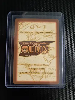 BANDAI One Piece Hyper Battle S110 MONKEY D LUFFY GOLD FOIL STAMPED SCARCE EARLY - Image 2