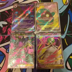 Pokemon Cards SR Bulk Lot 4-Card Set - Image 1