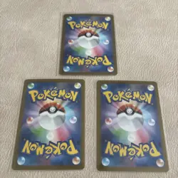 Pokemon Cards Mew ex RR SV4a Shiny Treasure ex 076/190 3-Card Set - Image 5