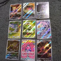 Pokemon Cards AR 9-Card Lot Bulk Lot - Image 1