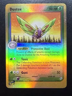 Pokemon Dustox EX Ruby and Sapphire 6/109 Reverse Holo Rare - NM - Image 1