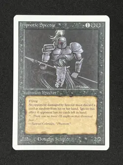 MTG HYPNOTIC SPECTER Unlimited Edition Regular MT Uncommon Magic The Gathering - Image 1