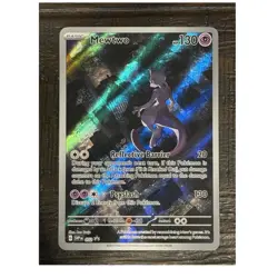 Pokemon Mewtwo 052 SVP Scarlet & Violet Promo Holo Basic EN 130 HP Bun Toujo - Image 1
