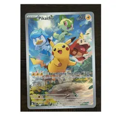 Pokemon Pikachu 027 SV: Scarlet & Violet Promo Holo Basic EN 60 HP - Image 1