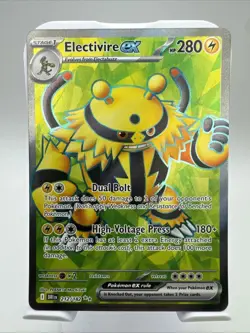 Pokemon Electivire ex Holo Ultra Rare SV10: Destined Rivals 212/182 NM/M - Image 2