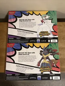 Pokemon Ascended Heroes Premium Poster Collection Mega Lucario & Gardevoir Set - Image 3