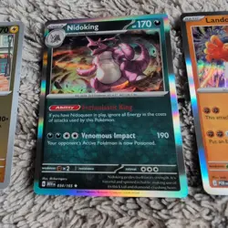 Shinx Nidoking Landorus Holo Pokemon TCG NM BUNDLE/LOT - Image 3