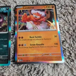 Shinx Nidoking Landorus Holo Pokemon TCG NM BUNDLE/LOT - Image 4