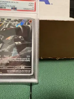 Pokemon TCG: Houndoom #66/64 Sv: Shrouded Fable Illustration Rare, PSA 9, MINT. - Image 4