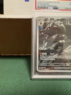 Pokemon TCG: Houndoom #66/64 Sv: Shrouded Fable Illustration Rare, PSA 9, MINT. - Image 5