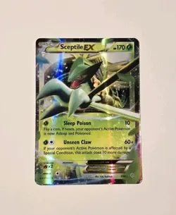 Sceptile EX 7/98 Holo EX Rare Ancient Origins Pokemon NM - Image 1