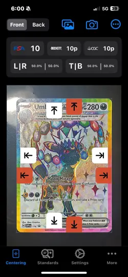 Pokemon Umbreon EX SVP 176 Premium Figure Black Star Promo BGS 10 Candidate NM - Image 3
