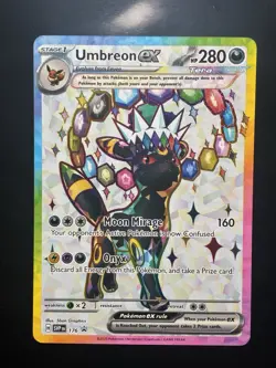 Pokemon Umbreon EX SVP 176 Premium Figure Black Star Promo BGS 10 Candidate NM - Image 5