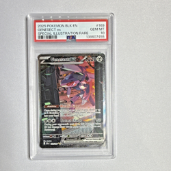 Pokemon Genesect ex 169/086 Black Bolt Special Illustration Rare Holo PSA 10 En… - Image 1