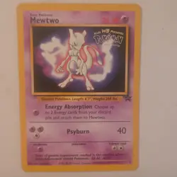 Pokemon TCG Mewtwo Movie Promo 03/53 Wotc Promo Regular English 1999 70 HP - Image 1