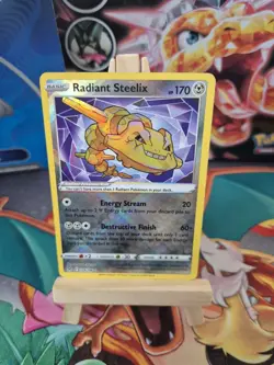 Lost Origin - Radiant Steelix - 124/196 - Pokemon NM - Image 2