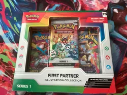 Pokemon TCG First Partner Illustration Collection Series 1 New Sealed - Image 1