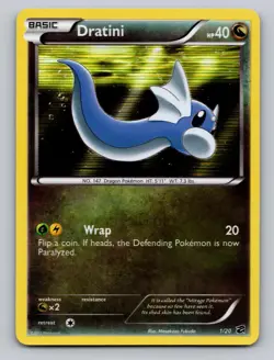 Dratini 1/20 Holo Rare Dragon Vault Pokemon NM - Image 1