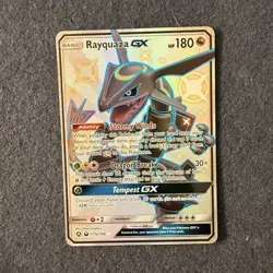 Pokemon TCG Rayquaza GX 177A/168 Alternate Art Promo Near-Mint Condition - Image 1