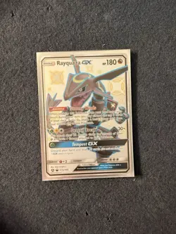 Pokemon TCG Rayquaza GX 177A/168 Alternate Art Promo Near-Mint Condition - Image 4