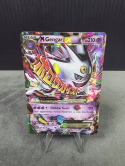Pokemon M Gengar EX XY166 XY Black Star Promo (Shiny) Pokemon TCG English MP/HP - Image 1