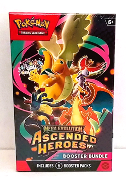 Pokemon TCG Mega Evolution Ascended Heroes Booster Bundle - 6 packs! NEW! SEALED - Image 1