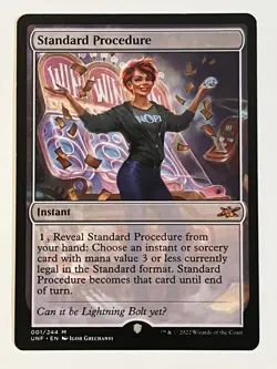 Standard Procedure Unfinity Non-Foil Regular MTG - Image 1