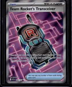 Team Rocket's Transceiver 263/217 Ultra Rare Ascended Heroes Pokemon Near Mint - Image 1