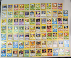 Lot of 83 Pokemon Base Set 2 WOTC Common Uncommon Near Complete - No Energies - Image 1
