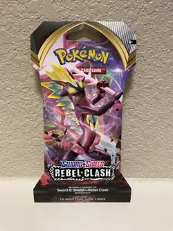 Pokemon TCG Sword & Shield Rebel Clash 2020 Sleeved Booster Pack Sealed/New (1) - Image 1