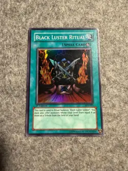 Black Luster Ritual SYE-025 Starter Deck: Yugi Evolution 1st Edition - LP - Image 1