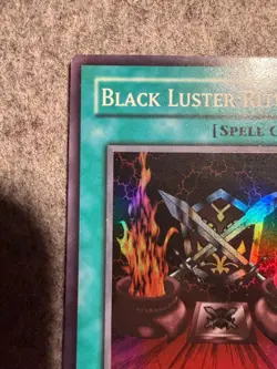 Black Luster Ritual SYE-025 Starter Deck: Yugi Evolution 1st Edition - LP - Image 2