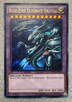 Blue-Eyes Ultimate Dragon LDK2-ENK40 Legendary Decks II Ultra Rare Unlimited MP - Image 1