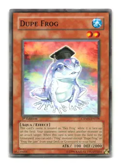 Dupe Frog - CRMS-EN028 1st Edition - YuGiOh-LP - Image 1