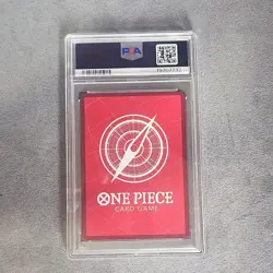 Bandai One Piece CCG Monkey D. Luffy Leader 060 OP05 Alternate Art PSA 10 - Image 2
