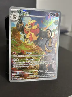 Pokemon TCG Pyroar Card Sv02: Paldea Evolved, Illustration Rare, 200/193 - Image 2
