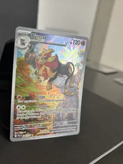 Pokemon TCG Pyroar Card Sv02: Paldea Evolved, Illustration Rare, 200/193 - Image 3