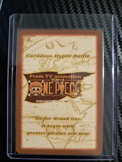 2001 BANDAI One Piece Hyper Battle H30 MIHAWK ROBIN SCARCE EARLY VINTAGE CARD - Image 2