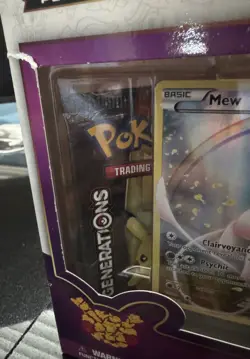 Pokemon 2016 XY Generations Mew Mythical Pin Collection Box Sealed - Image 4