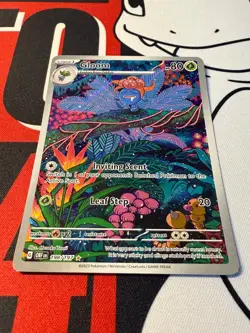 Gloom 198/197 SV03: Obsidian Flames Illustration Rare Pokemon Card LP - Image 2