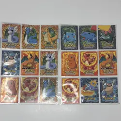 1999 Pokemon Card Lot 24 Vintage Cards w/ 3 Holo Charizard Blastoise - Image 1