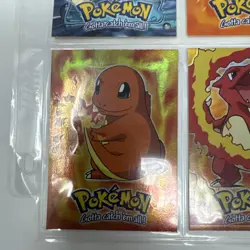 1999 Pokemon Card Lot 24 Vintage Cards w/ 3 Holo Charizard Blastoise - Image 3