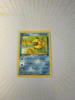 Pokemon Cards Psyduck 53/62 1st Edition Fossil WOTC Common NM ✨ - Image 2