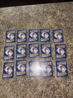 Lot Of 15 ORIGINAL Base Set LIMITED EDITION Pokemon Cards, In Sleeve+ Todloaders - Image 4